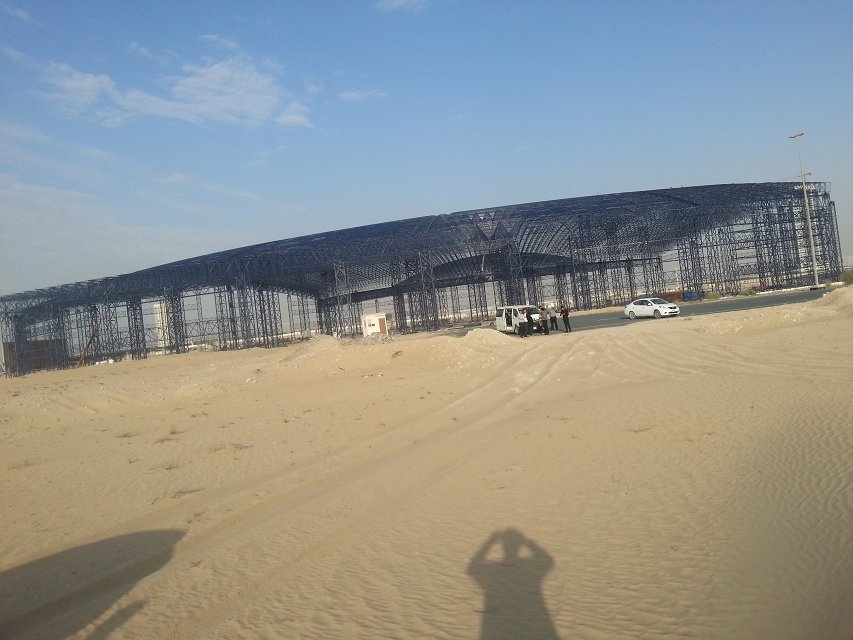 舟山大型场馆网架工程
